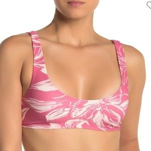 NWT Amuse Society Pink Bralette Bikini Top